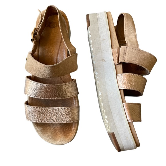 UGG Platform Sandals - Picture 1 of 5